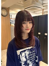 ステージレコ(stage Reco)&nbsp;レイヤーカット×レッドブラウン