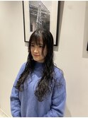 ロングウェーブパーマ
