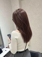 アンダーバーホワイト 栗東店(_WHITE)&nbsp;レイヤーカット×艶ブラウン