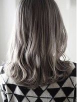 ニコリヘアワークス(nicori hair works)&nbsp;セミロング×ミルクティーベージュ2