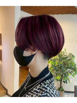 ブリッツ レボ(BLITZ-REVO) 着物ヘア/大人ガーリー/ダークアッシュ/似合わせカット/柏駅