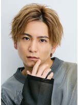 ガリカ 蔵前(Gallica)&nbsp;ラフに決まるセンターパート、おしゃれ大人ニュアンスパーマ