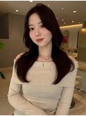 髪質改善*20代30代ワンホンダークパープル韓国*美髪【Zina姪浜】
