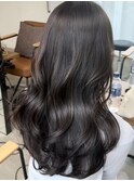 【1番人気艶髪】透明感グレージュカラー