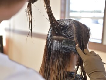 かみ染 松江店【4月下旬NEW OPEN（予定）】の写真/プライベートサロンの気楽さとセルフブローだからこその気軽さがウリ！全員が女性スタッフによる対応◎