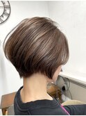 ☆ウェイトコントロールで作る前下がりグラデーションボブ☆