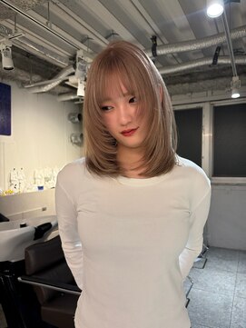 フェブ(fev) 【FEV_kaede】milk tea blonde