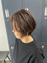 エニー 四条大宮(aNy)&nbsp;毛流れが美しい大人ショートボブ