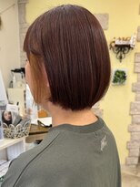 アンジュ 篠ノ井店(ange) 大人の艶感ショートボブ