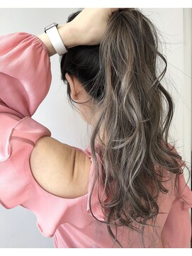 アライブ ハラジュク(ALIVE harajuku) 【ALIVE原宿】バレイヤージュセミウェットグラデーションカラー