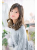 抜け感ほつれウェーブb