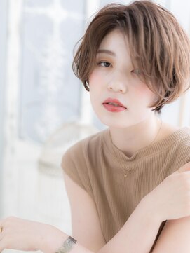 モッズヘア 越谷(mod's hair) くせ毛風無造作カール*アシンメトリー大人ボブa越谷30代40代50代