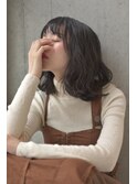 【yu-ma】　大人ボブ　アンニュイウェーブ　　A/W 19