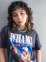 カンナ(Canna)&nbsp;エアリーミディ/ショートパーマ/黒髪/ホワイトアッシュ/TOKIO