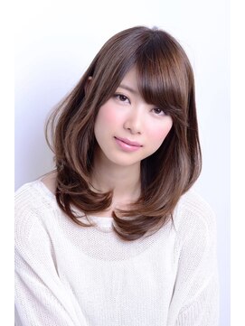 シャメル(Chamel) ☆大人艶髪髪質改善☆ナチュラルストレートミディ【オージュア】