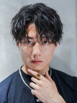 メンズヘアセンス 渋谷(MEN'S HAIR SENSE)&nbsp;【SENSE渋谷】ハーフセンターパート ツイストパーマ