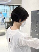 ザザ シンジュク(ZA/ZA shinjuku)&nbsp;シンプルなコンパクトボブ/美シルエット/黒髪大人女子