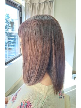 ヘアデザイニング ズーム 飯田橋店(hairdesigning Zoom) 20代30代40代:春先取り♪ツヤカラー