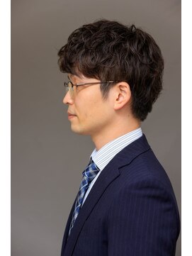 メンズウィル バイ スヴェンソン 神戸スタジオ(MEN'S WILL by SVENSON) クセ毛を活かしたお洒落なビジネスヘアに