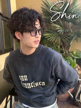 シェル(SHEL) 【SHEL★心】《大人の色気！》メンズパーマ