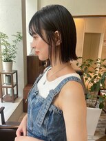 アンバー 池袋(amber)&nbsp;切りっぱなしボブ/美髪/ピンクブラウン[池袋駅]