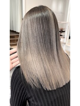 マイラグーン(MY LAGOON) ダブルカラー/バレイヤージュ/白髪ぼかし/韓国風ヘア/髪質改善