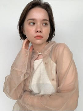 ザック ヴィ(ZACC vie) 8トーン/ ブラウンベージュ / ショートボブ