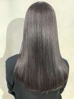 オリンテ バイ レシッド 表参道(orente by rcid)&nbsp;髪質改善顔まわりレイヤーカット酸熱ストレートオリーブベージュ