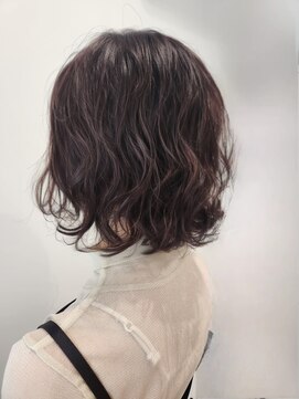 アメリ(ameri) 【ameri akari】レイヤーボブ/透明感/アンバー/ピンクブラウン