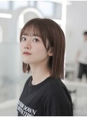 前髪/こなれミディ/イメチェン/ボブヘア/表参道
