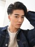 【垢抜け】メンズカット+パーマ+眉毛カットエステシェービング