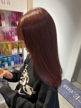 アヴァンスアンス 広島袋町店(AVANCE.ens) 髪質改善カラーと暖色