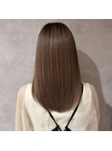 「縮毛矯正で叶える理想のストレートヘア」