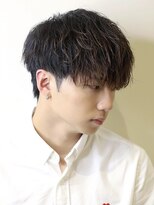 メンズカット リア(Men’s cut riah) ツイストスパイラルパーマツイストパーマメンズパーマ刈り上げ