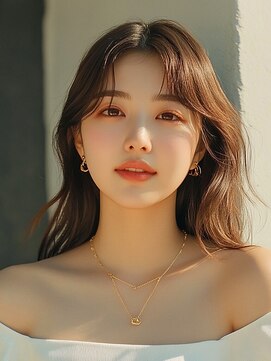 クレビア 名古屋(CreBiA) 韓国/髪質改善/レイヤーカット/ミディアム/小顔/透明感カラー