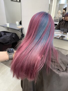 ジルバイジゼル(JILL by GiseL) K_ミルクティーレイヤーダブルカラーインナーカラーケアブリーチ