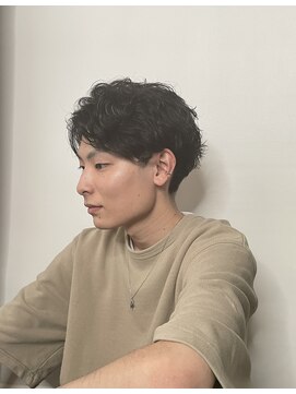 アッシュ 池袋店(Ash) センターパート×シャドウパーマ ＃池袋駅