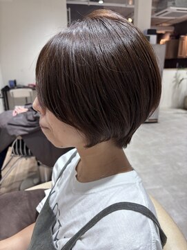 エスト 幕張本郷(est.) 夏くびれヘアアプリコットオレンジハイライトカラー