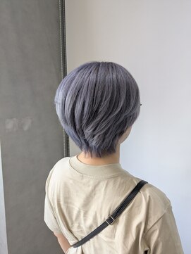 アヤラ オーガニックアンドスパ 東船橋店(AYALA) 【中村のぞみ】2ブリーチ×パープルグレー