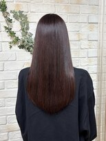 ミックリンクバイリッシュ(mic link by Riche) 艶髪ピンクブラウン♪