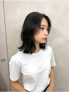 キイ ギンザ(k.e.y GINZA) 暗髪レイヤー