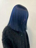 エトレ(etore)&nbsp;【ビフォーアフターあり】ネイビーブルー/透明感/ミディアム