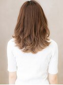 斜めバング裾カラーバタフライカットクラゲヘアーX大宮20代30代!