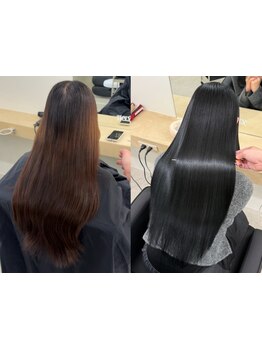 ダメージ毛でお悩みの方も、髪質改善サロン【Tiely】であなた史上最高の美髪に＊[新宿/髪質改善]