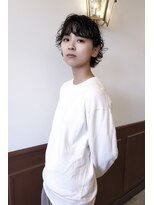 Idk&nbsp;ショートパーマ/ダークグレーカラー