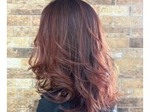 みつおか美容室 バウンド(みつおか美容室 BOUND)の雰囲気(春色カラー/ハイライト/白髪ぼかしゆれるカールがふんわり綺麗!)