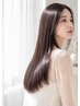 [森担当]半個室★カット＋髪質改善縮毛矯正＋ハホニコトリートメント￥16,060