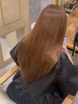 デジャヴ ヘアー アンド スペース 西千葉(dejave hair&space) キャラメル20代30代40代レイヤーカット韓国ボブ顔周り西千葉