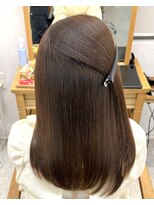 フォルメージ(formage) 内側までまとまる地毛風縮毛矯正 三宮
