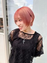 アンドルトワ(and Lutowa)&nbsp;/ナチュラルショート/夏のヘアアレンジ/ハイトーン